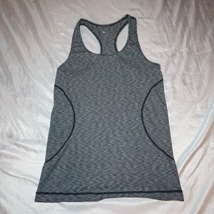 Zella Gray Racerback Tank Top